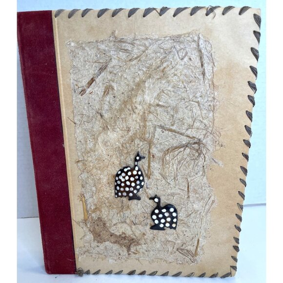 Masai Notebook Journal Kenyan Book Beaded Pen Recycled Paper Handcrafted - Picture 1 of 11